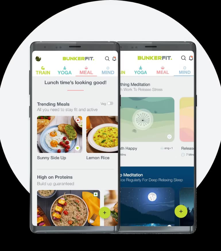 Bunkerfit App Phones 2